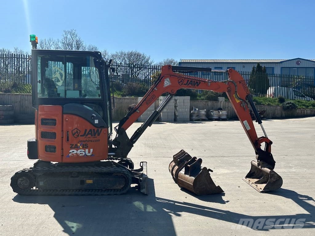 Hitachi ZX 26 U-6 Міні-екскаватори < 7т