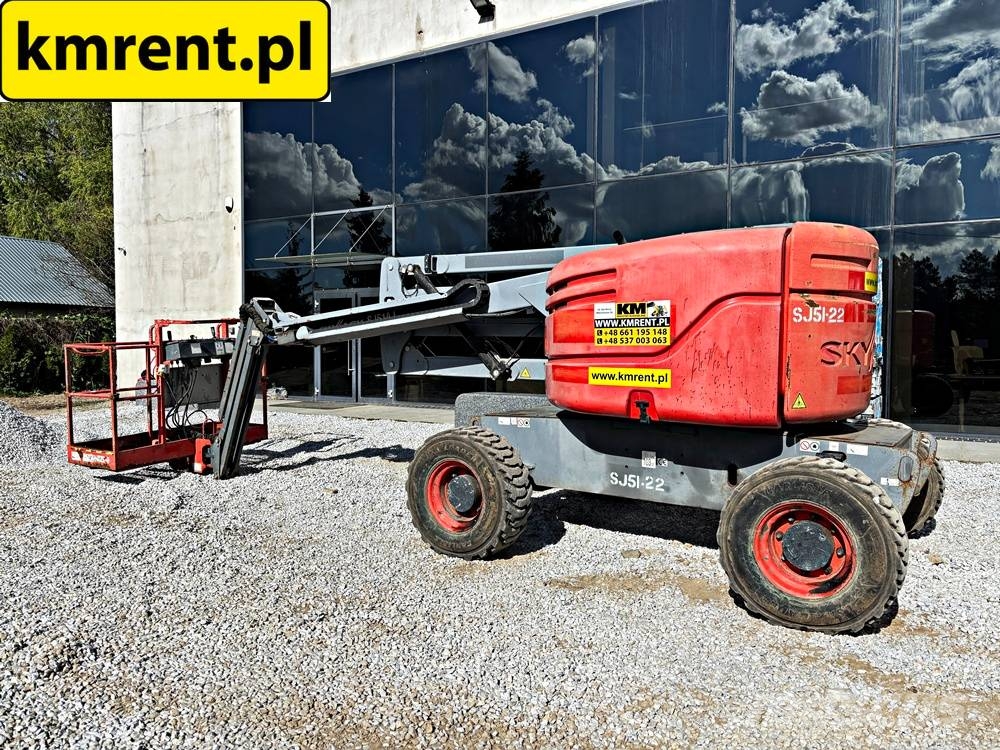SkyJack SJ 51 AJ PODNOŚNIK KOSZOWY 2014R. MTH: 2488! | GEN Plataformas aéreas montadas em camião