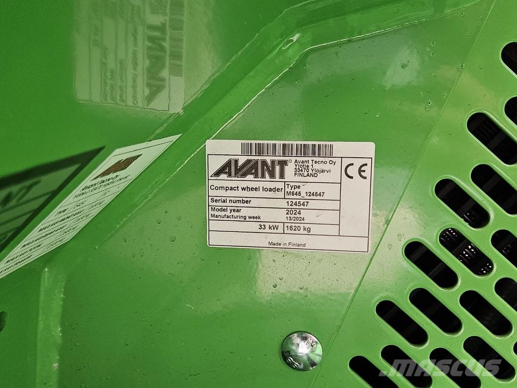 Avant 645i TDL+ mini-shovel لوادر صغيرة