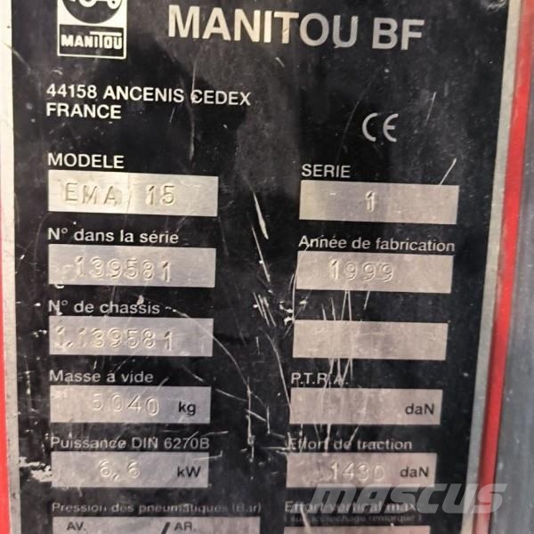 Manitou EMA15 Maastotrukit
