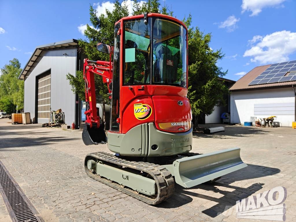 Yanmar Vio 20-4 Εκσκαφάκι (διαβολάκι) < 7t