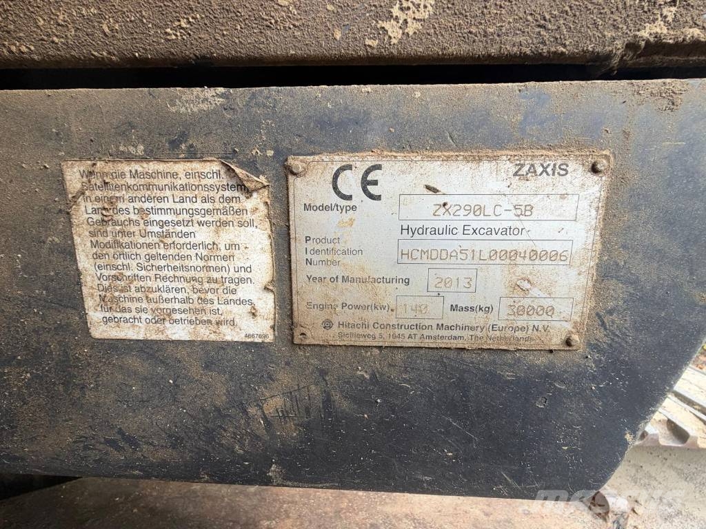 Hitachi Zaxis 3 290 LCN Bageri gusjeničari
