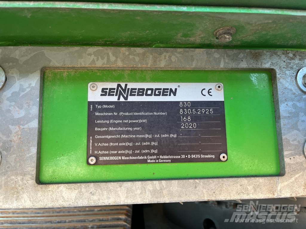 Sennebogen 830 R Demolition excavators