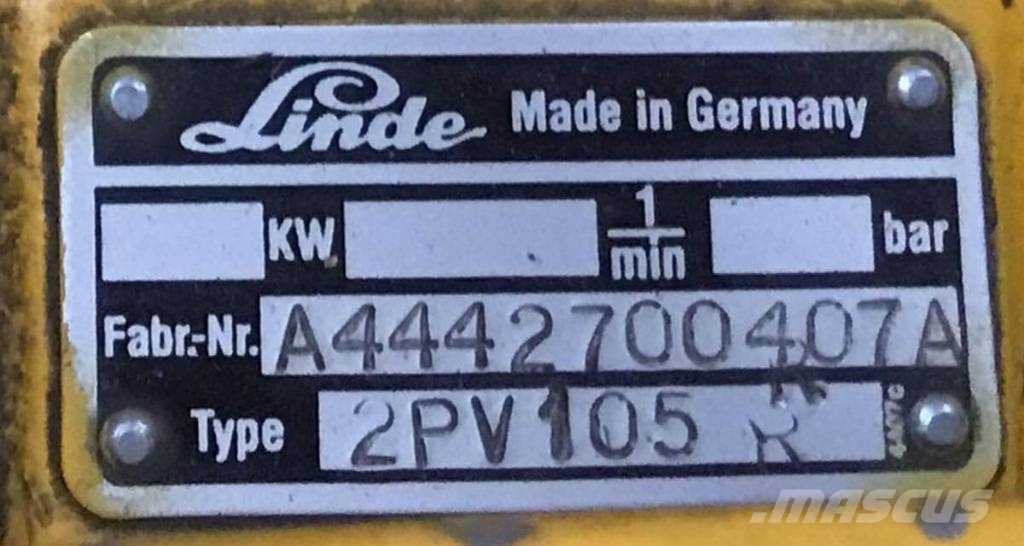 Linde 2PV105R Υδραυλικά