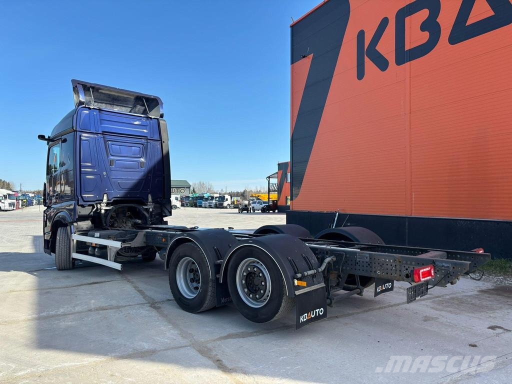 Mercedes-Benz Actros 2553 6x2*4 STREAM SPACE / CHASSIS L=7490 mm Pojazdy pod zabudowę
