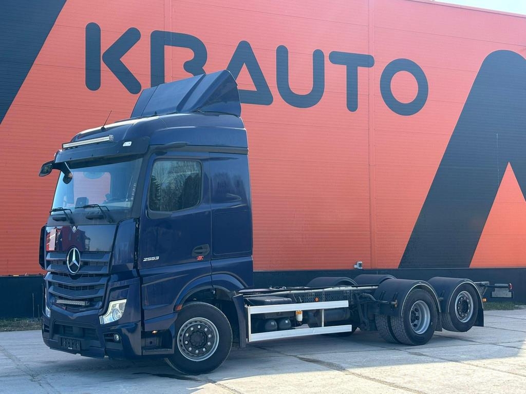 Mercedes-Benz Actros 2553 6x2*4 STREAM SPACE / CHASSIS L=7490 mm Pojazdy pod zabudowę