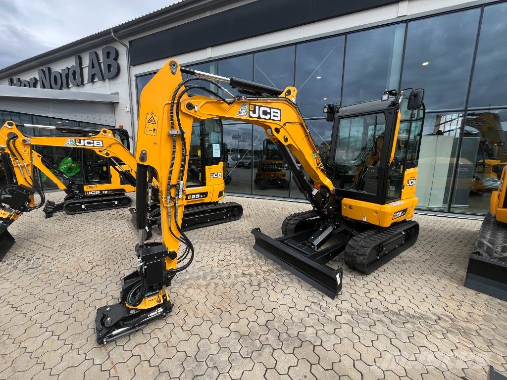 JCB 36C-1 omg. leverans. 0,99% ränta Minibagger < 7t