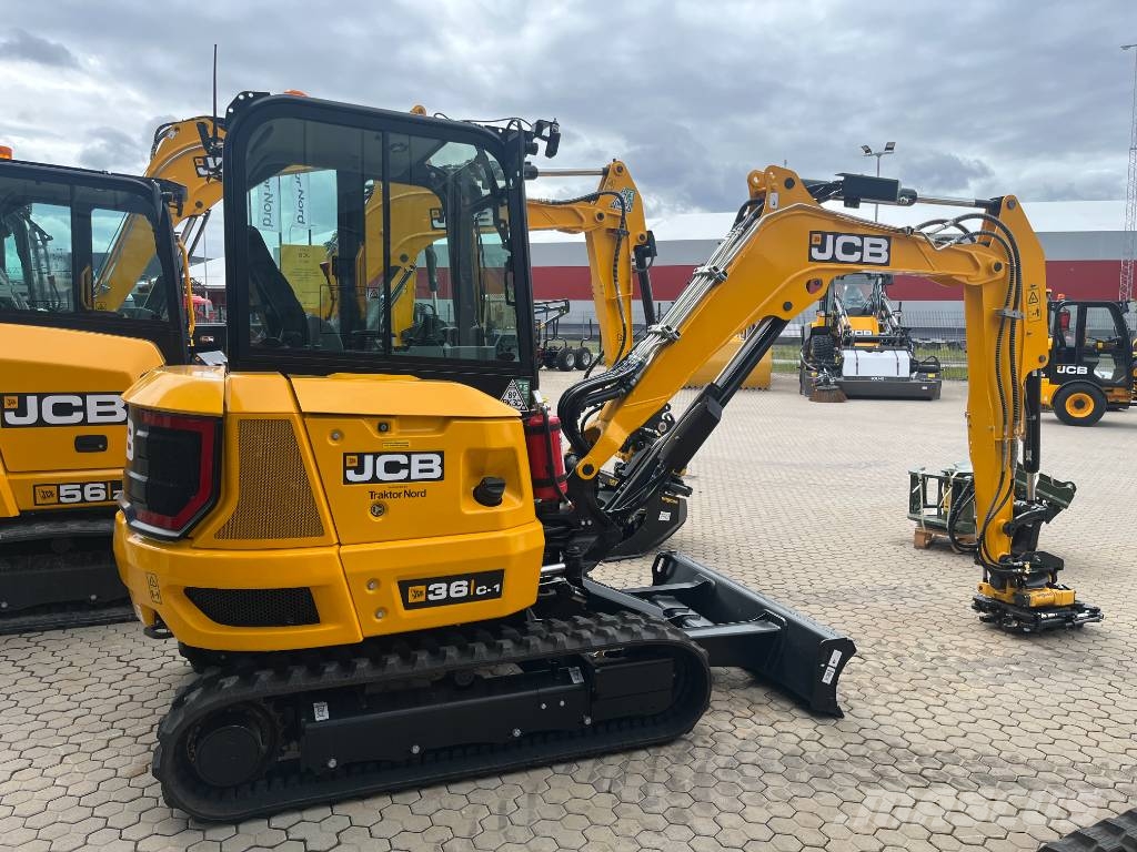 JCB 36C-1 omg. leverans. 0,99% ränta Minibagger < 7t