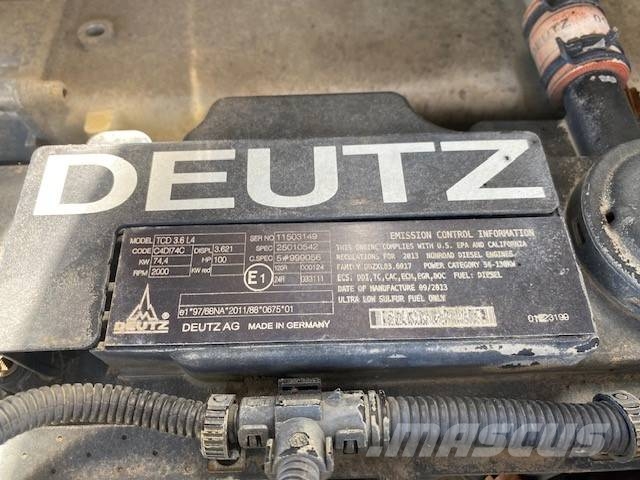 Terex TL 120 SW, 3. Kreis, Schaufel, Gabel (12005800) Gumikerekes homlokrakodók