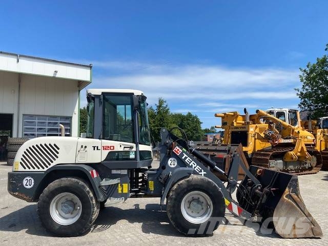 Terex TL 120 SW, 3. Kreis, Schaufel, Gabel (12005800) Gumikerekes homlokrakodók