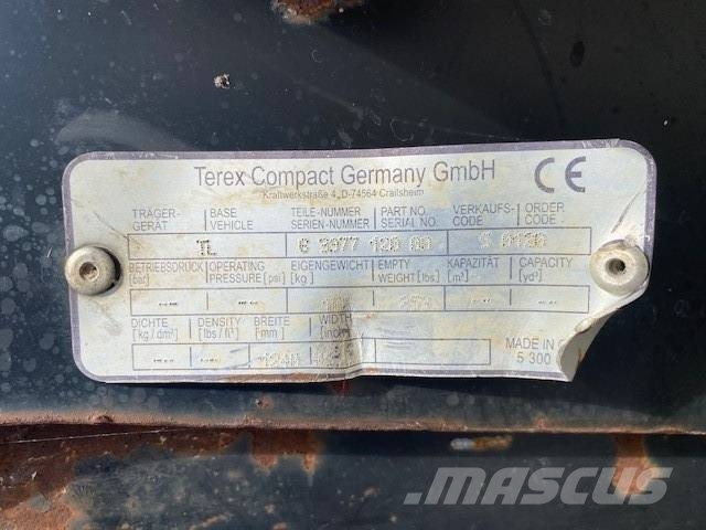 Terex TL 120 SW, 3. Kreis, Schaufel, Gabel (12005800) Gumikerekes homlokrakodók