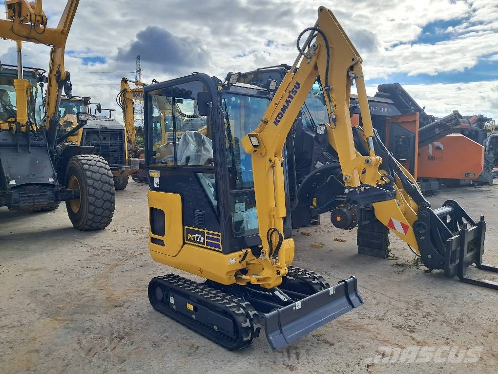 Komatsu PC17R-5 Minigraafmachines < 7t