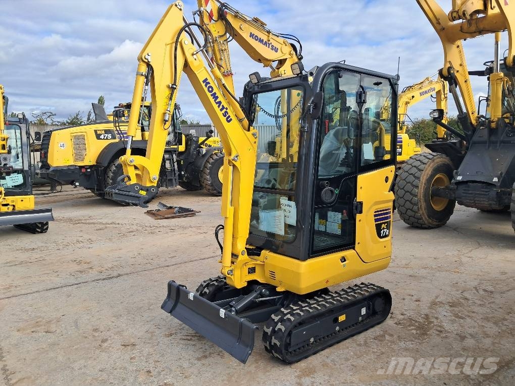 Komatsu PC17R-5 Minigraafmachines < 7t