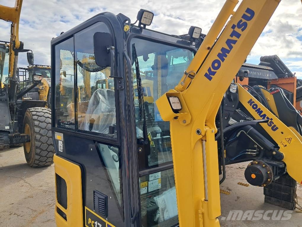 Komatsu PC17R-5 Minigraafmachines < 7t