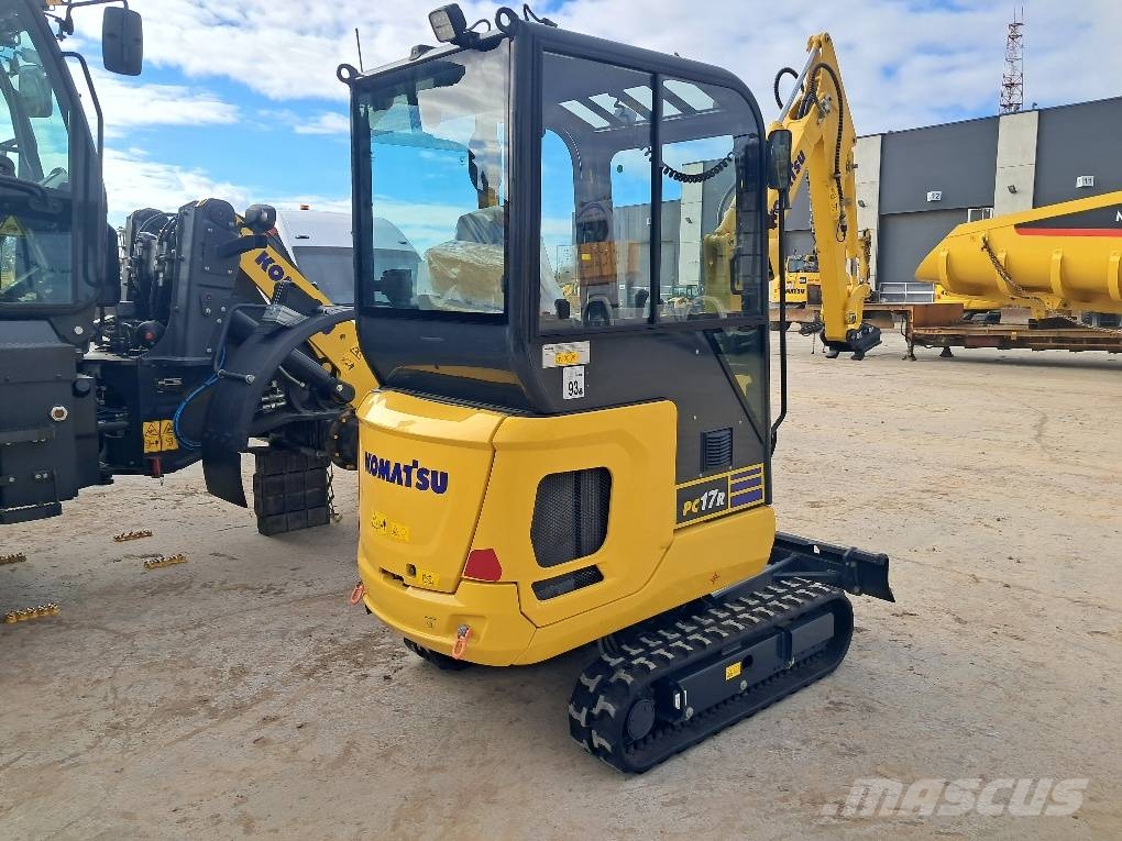 Komatsu PC17R-5 Minigraafmachines < 7t