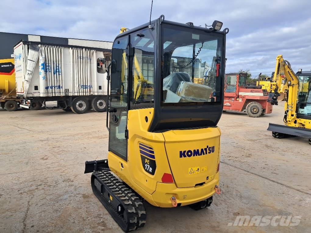 Komatsu PC17R-5 Minigraafmachines < 7t