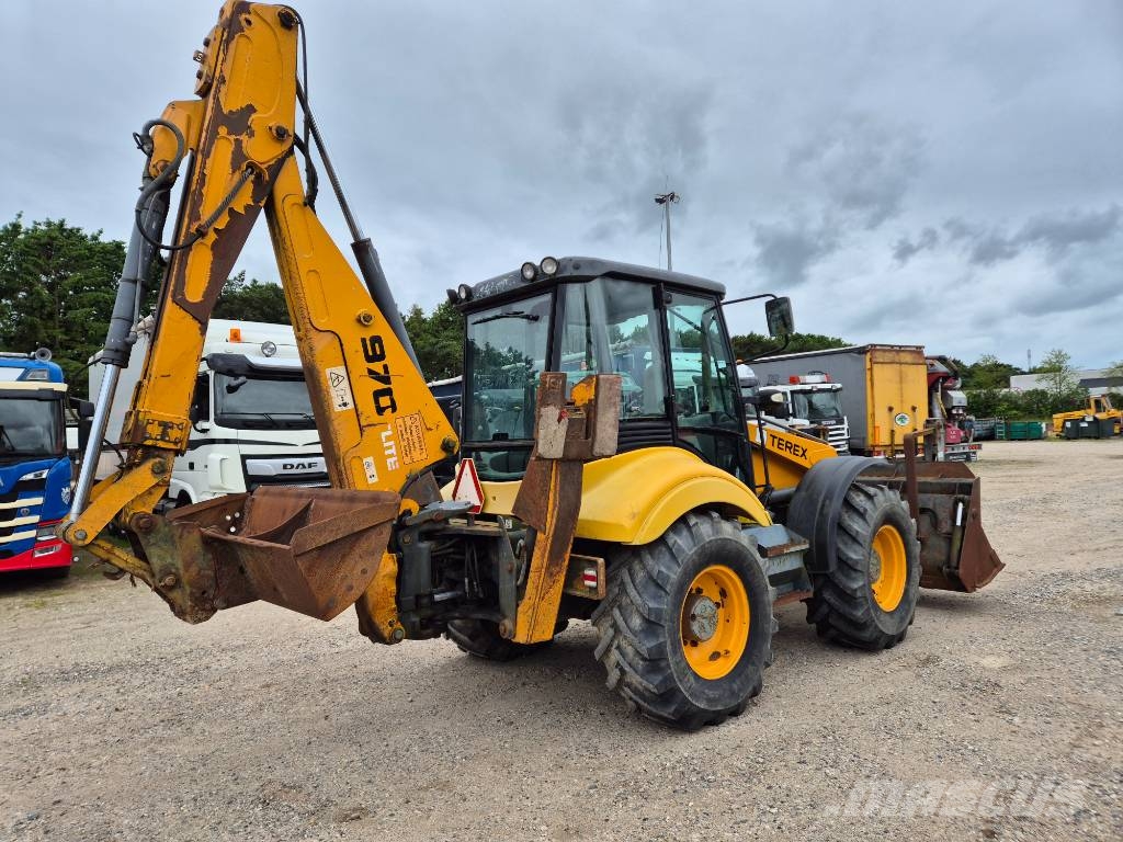 Terex 970 Elite //good condition// 4 in 1 bucket /for Retrocargadoras