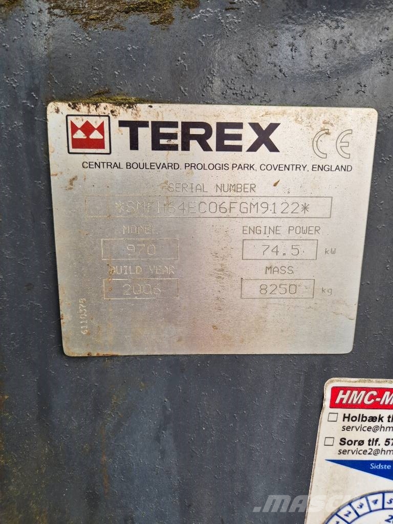 Terex 970 Elite //good condition// 4 in 1 bucket /for Retrocargadoras