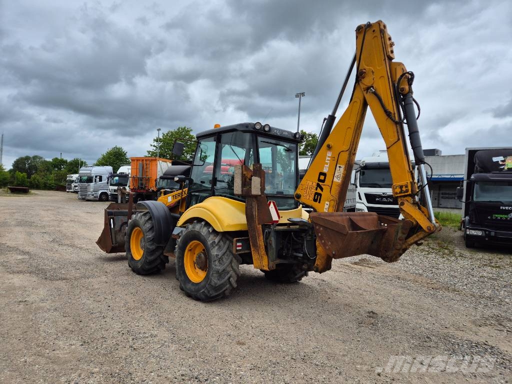Terex 970 Elite //good condition// 4 in 1 bucket /for Retrocargadoras