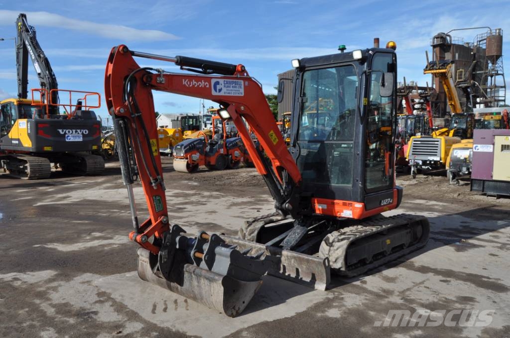 Kubota U 27-4 Minigraafmachines < 7t