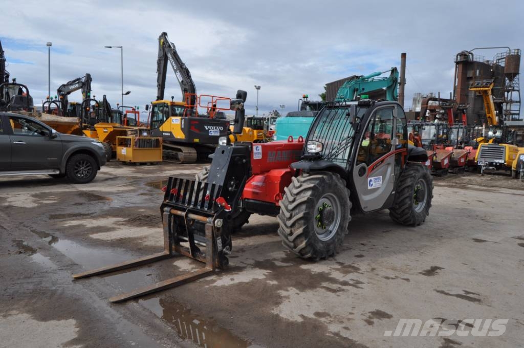 Manitou MT 730 伸缩臂叉装车|叉装车