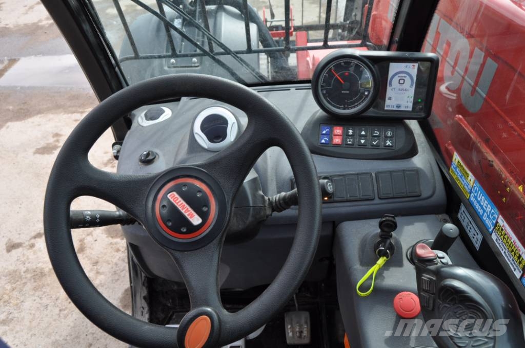 Manitou MT 730 伸缩臂叉装车|叉装车