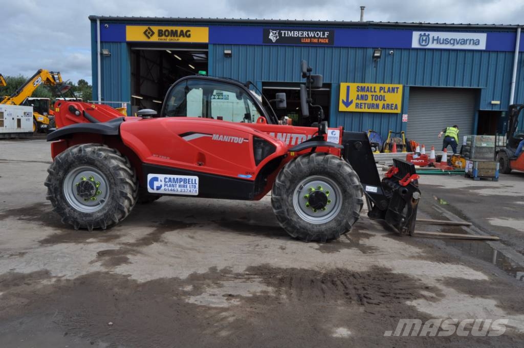 Manitou MT 730 伸缩臂叉装车|叉装车