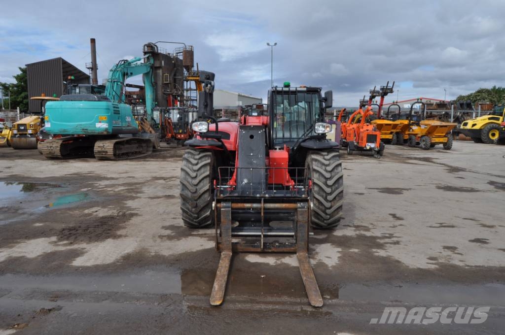 Manitou MT 730 伸缩臂叉装车|叉装车
