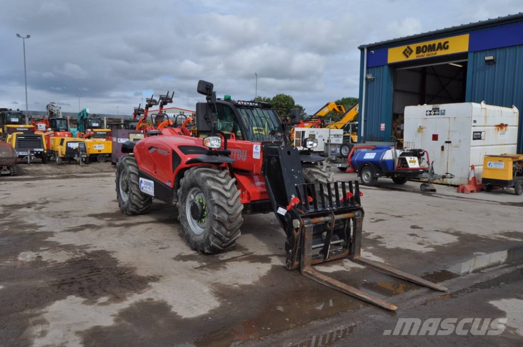 Manitou MT 730 伸缩臂叉装车|叉装车