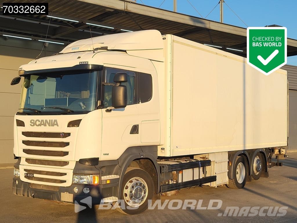 Scania R410 6X2 Frigoblock RE11-2 FRC 2000kg Tailgate Lif شاحنات بدرجة حرارة قابلة للضبط