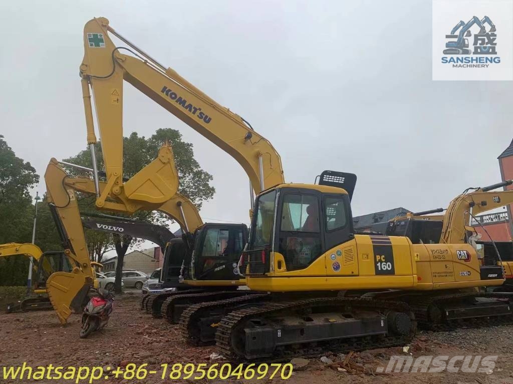 Komatsu PC 160 大型油圧ショベル12t以上（パワーショベル・ユンボ）