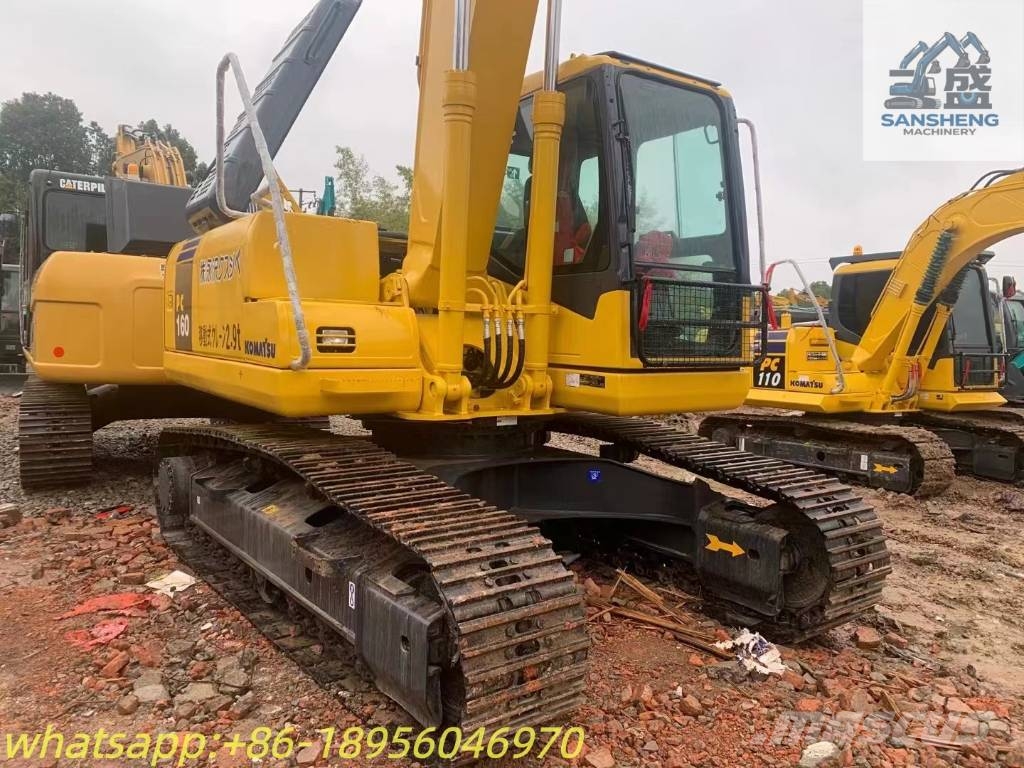Komatsu PC 160 大型油圧ショベル12t以上（パワーショベル・ユンボ）