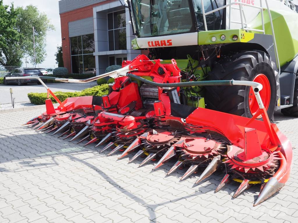 CLAAS Jaguar 870 + Kemper 360 Plus Selbstfahrende Häcksler