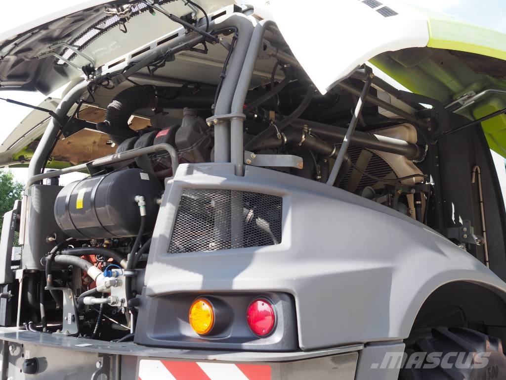 CLAAS Jaguar 870 + Kemper 360 Plus Selbstfahrende Häcksler