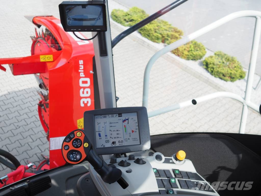 CLAAS Jaguar 870 + Kemper 360 Plus Selbstfahrende Häcksler