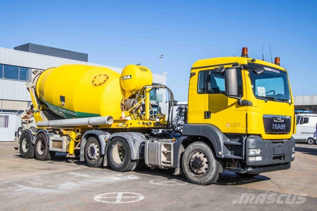 MOL -BETON MIXER/MALAXEUR/MISCHER 10M3 Other semi-trailers