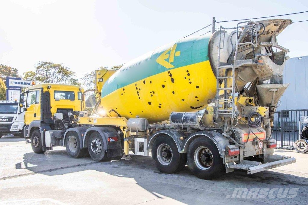 MOL -BETON MIXER/MALAXEUR/MISCHER 10M3 Other semi-trailers