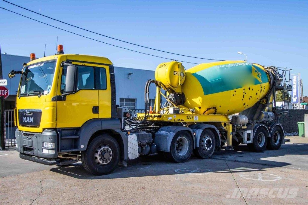 MOL -BETON MIXER/MALAXEUR/MISCHER 10M3 Other semi-trailers
