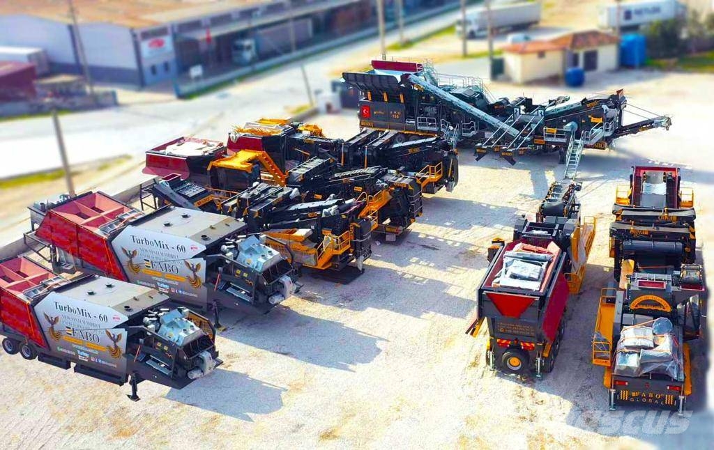Fabo MCK-95 INSTALLATION DE CONCASSAGE ET DE CRIBLAGE Mobila krossar