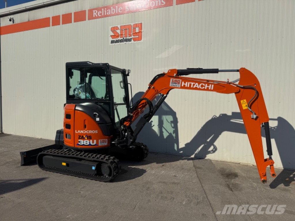 Hitachi ZX 38 U-6 حفارات صغيرة أقل من 7 طن (حفارات صغيرة)