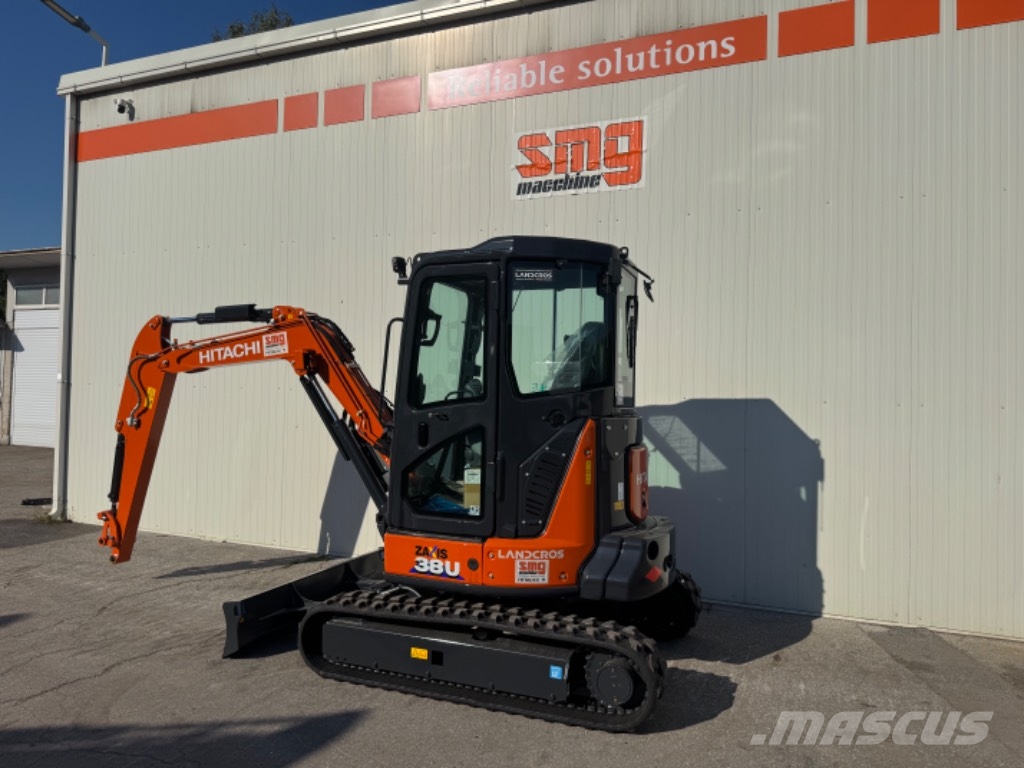 Hitachi ZX 38 U-6 حفارات صغيرة أقل من 7 طن (حفارات صغيرة)