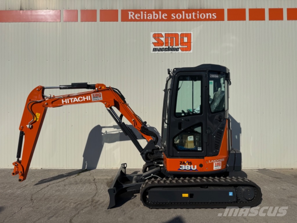 Hitachi ZX 38 U-6 حفارات صغيرة أقل من 7 طن (حفارات صغيرة)