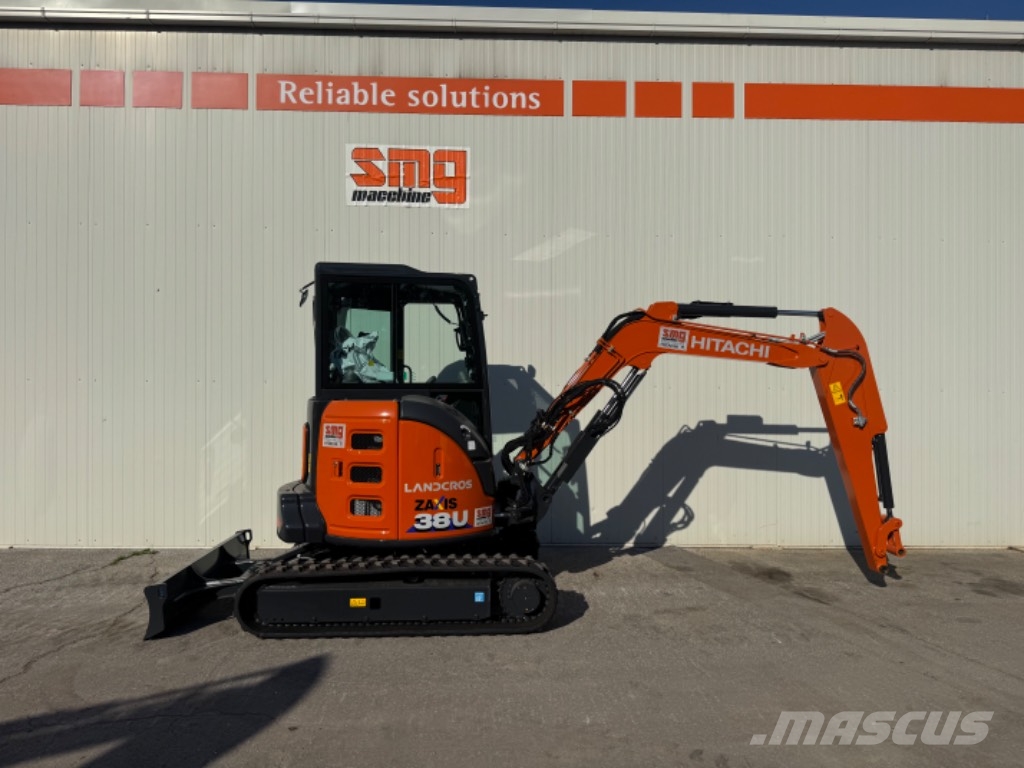 Hitachi ZX 38 U-6 حفارات صغيرة أقل من 7 طن (حفارات صغيرة)