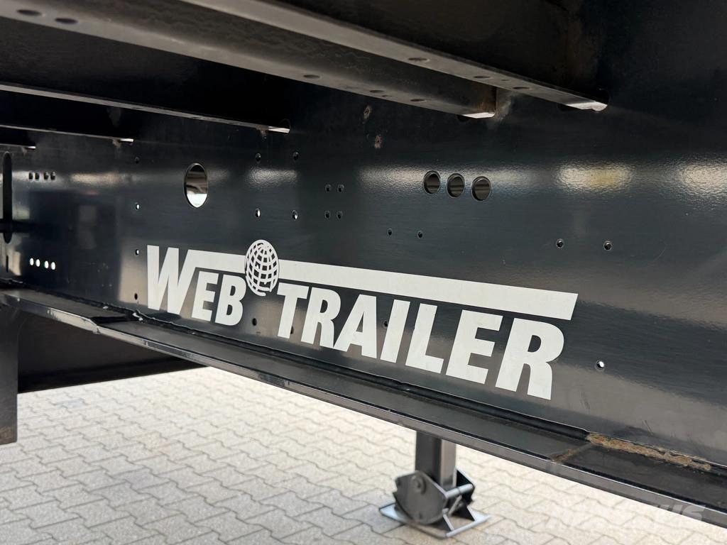 WEBTRAILER Schuifzeil -Dak / SAF-Disc / Laadklep / Tentpoolhaagised