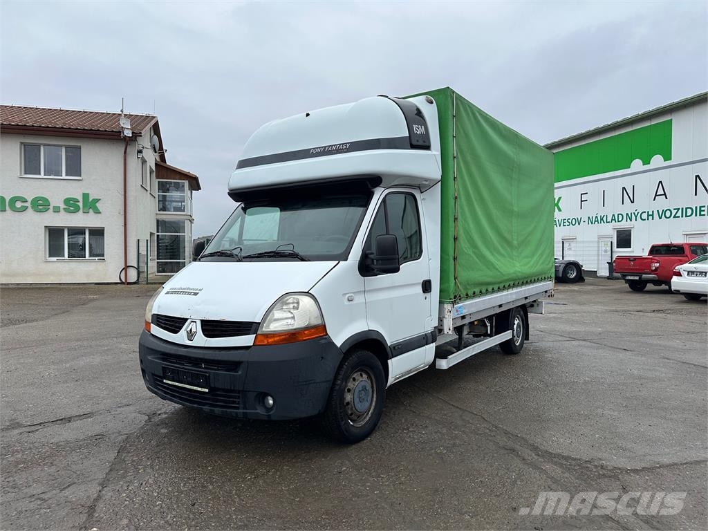 Renault MASTER dci 150 E4 manuál VIN 901 Camiones de caja de lona
