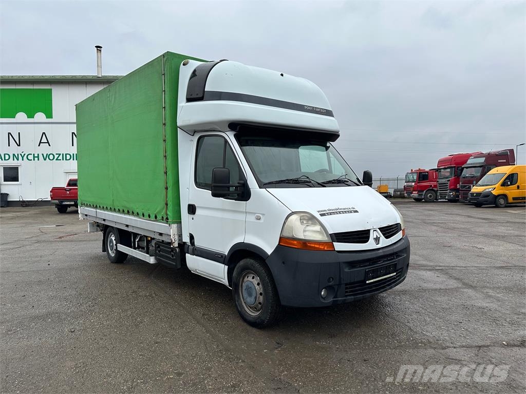 Renault MASTER dci 150 E4 manuál VIN 901 Camiones de caja de lona