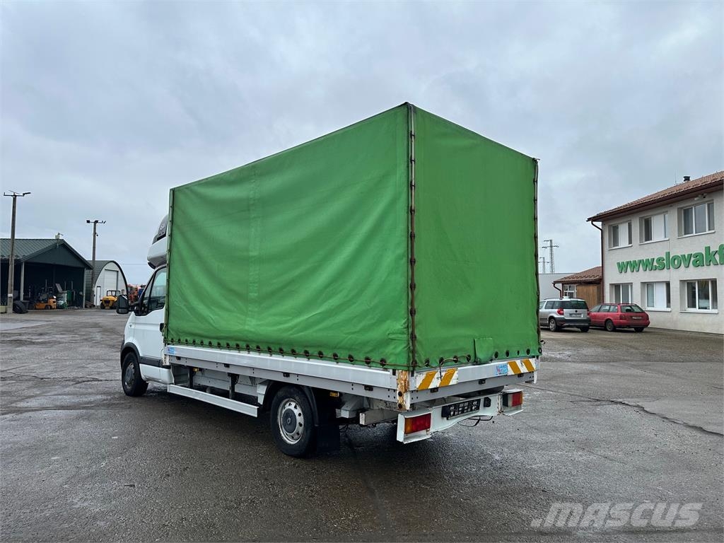 Renault MASTER dci 150 E4 manuál VIN 901 Camiones de caja de lona