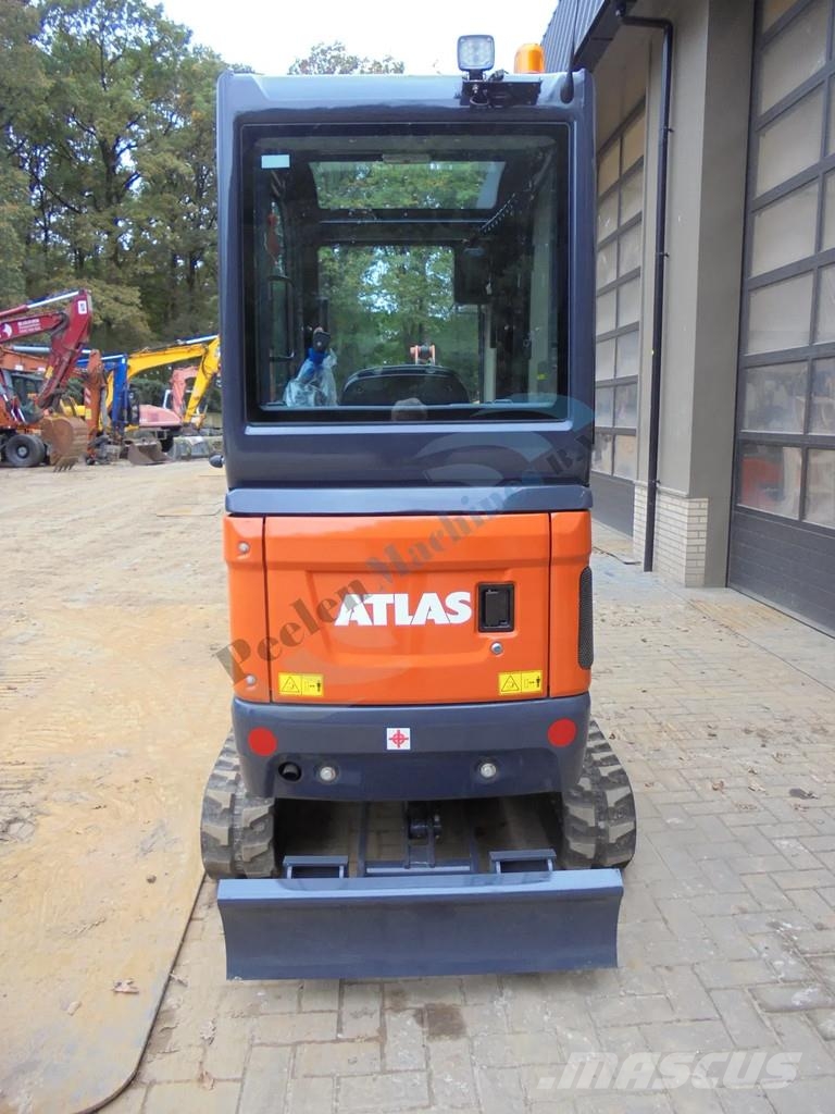 Atlas AC 17 F Mini ekskavatörler, 7 tona dek