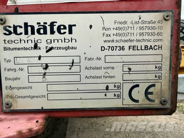 Schäfer LS 400-K (12005745) Asphalt heaters