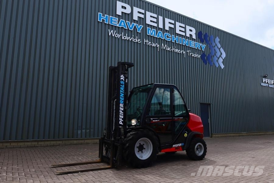 Manitou MC30-4 Valid Inspection, Diesel, 4x4 Drive, 3t Cap Rough terrain truck
